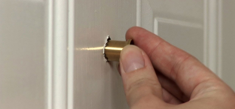 peephole door repair in Cudahy